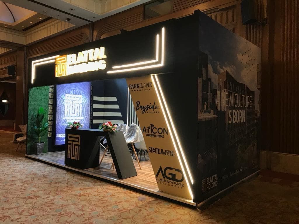 Living moss wall feature, Equal's stand for Elattal Holding